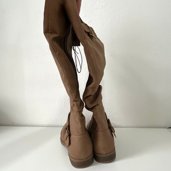 New Torrid Cognac Brown Casual Slouch Knee Boot - Size 8WW - Picture 9 of 12